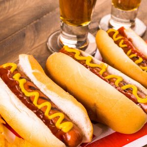 Cheese Kransky Hot Dog