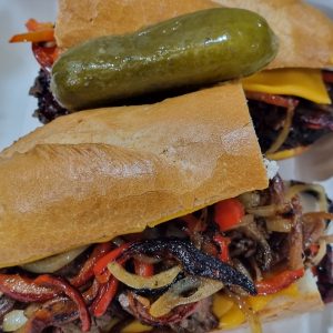 Brisket Philly Cheesesteak